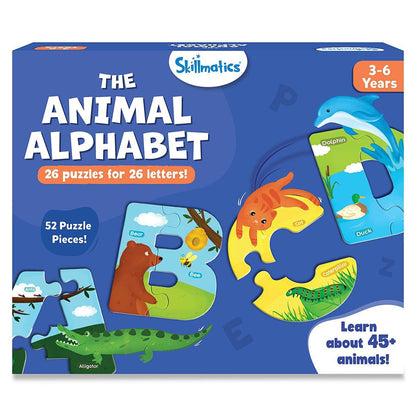 Skillmatics The Animal Alphabet (52 Pieces)