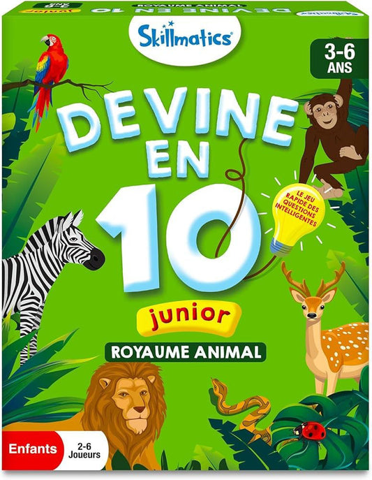 Skillmatics Guess In 10 Animal Kingdom Junior (French)