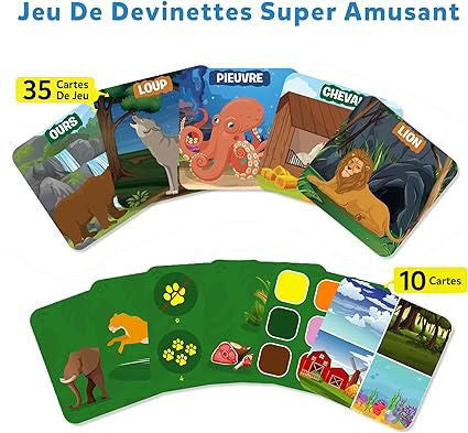 Skillmatics Guess In 10 Animal Kingdom Junior (French)