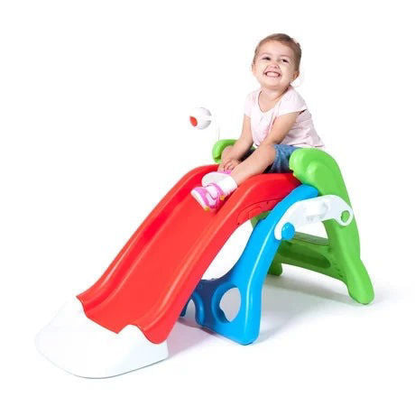 Quick Flip 6-In-1 Toddler Slide And Sport Activity Center