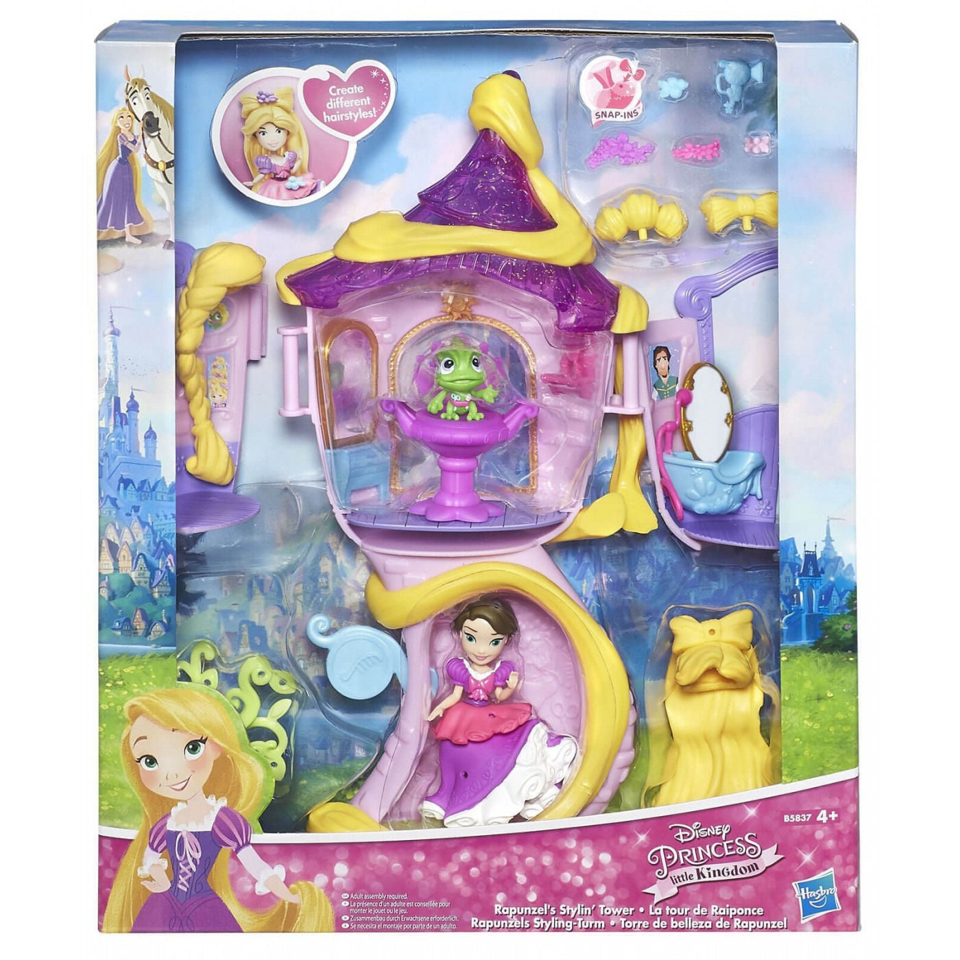 Disney Princess Small Doll Rapunzel Tower