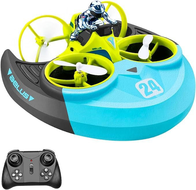 Rc 3 in 1 Boat Drone Hovercraft