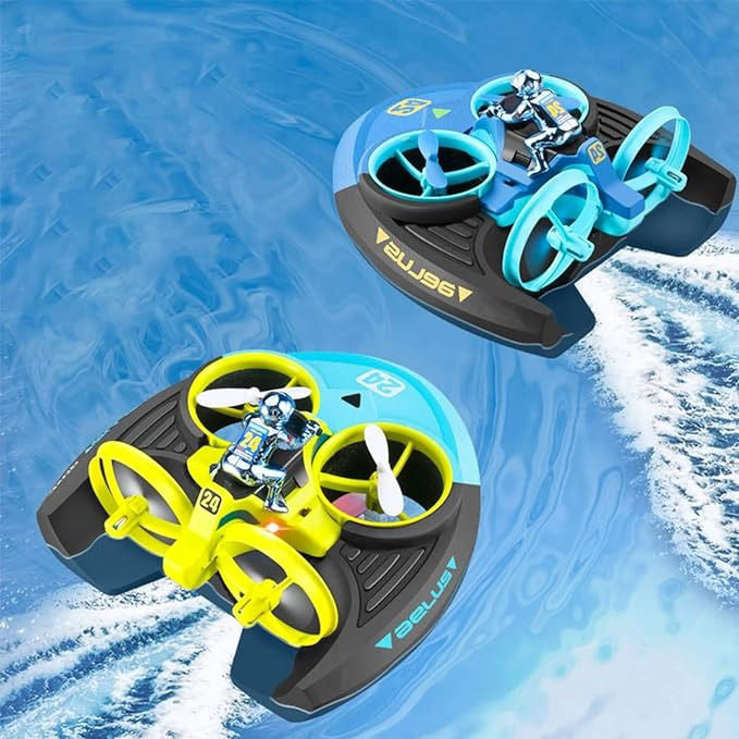 Rc 3 in 1 Boat Drone Hovercraft