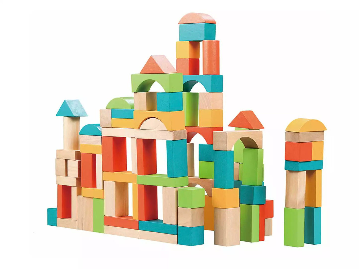 Wooden Blocks (100 Pieces)