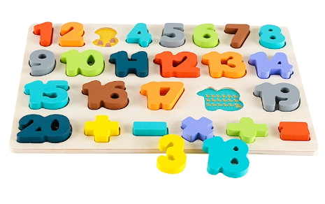 Wooden Number Puzzle â TOYS 4 LESS