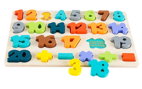 Wooden Number Puzzle