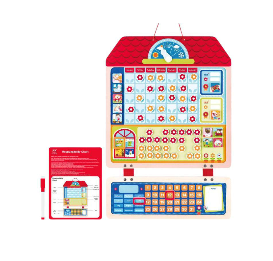 Wooden Responsibility Chart TOYS 4 LESS