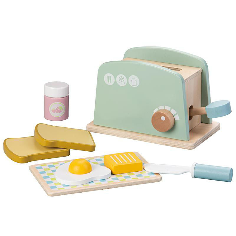 Wooden Play Pop Up Toaster Toy