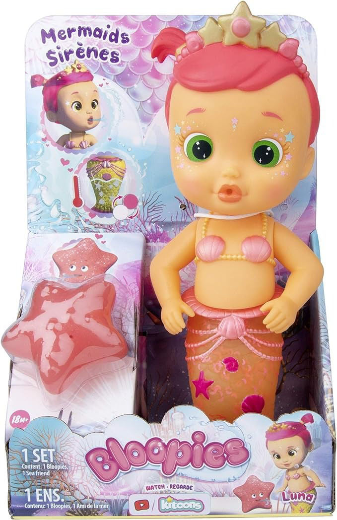 Bloopies Mermaids Luna Doll