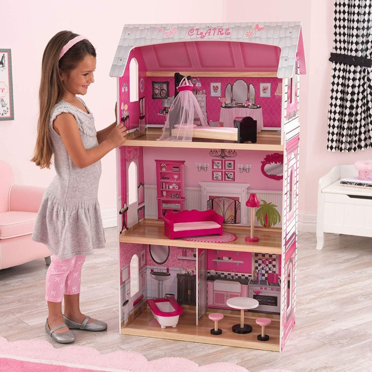 Kidkraft Bonita Rose Wooden Dollhouse