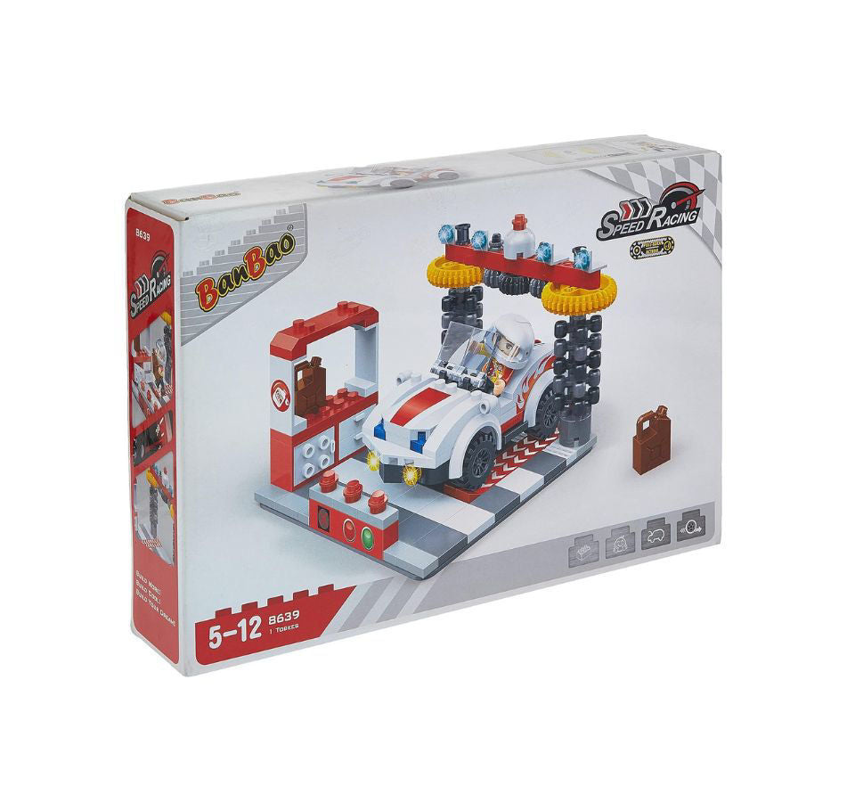 Banbao Speed Racing Vehicle Cleaning And Maintenance Area (219 Pieces)