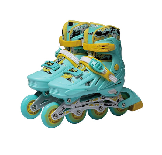 Adjustable Greem Roller Skates