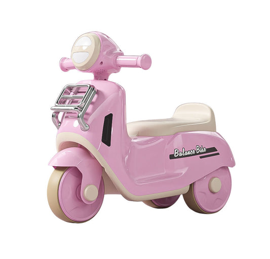 Balance Bike Ride On Motorcycle (Pink)