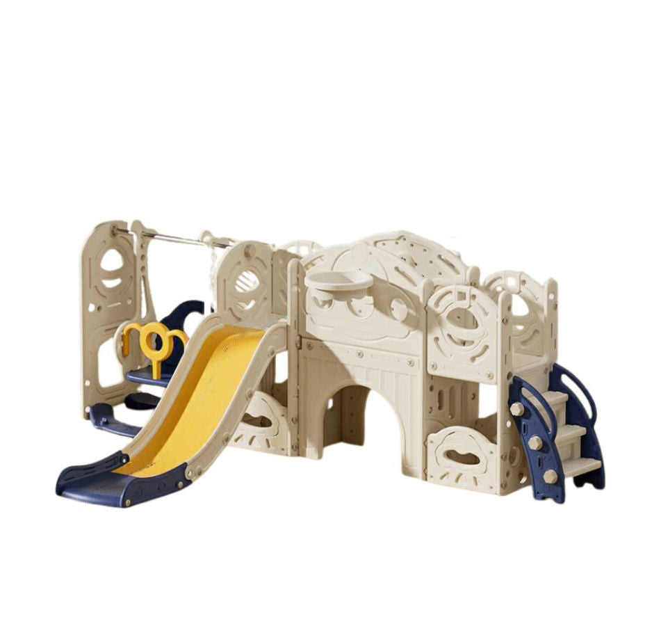 Playground  5 in 1 Children Slide and Swing Playset