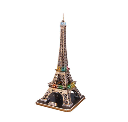 CubicFun 3D Puzzle Eiffel Tower With LED Lights