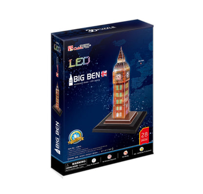 CubicFun Led Big Ben Puzzle