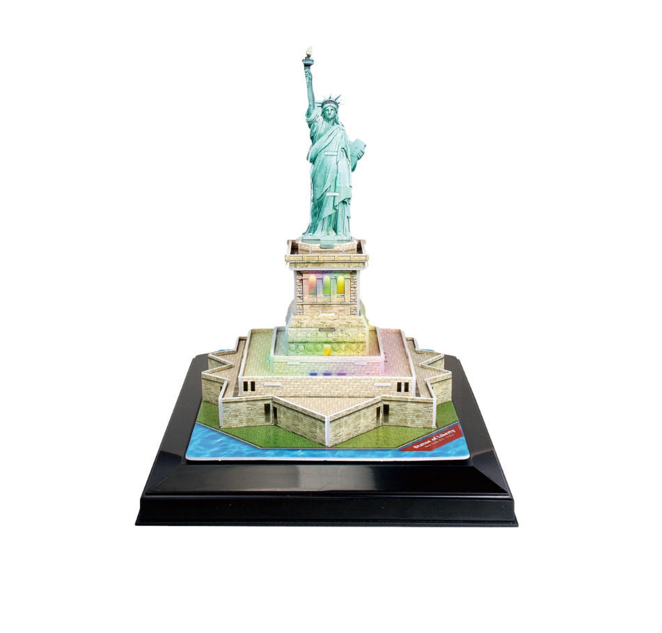 Cubicfun Statue Of Liberty With Leds