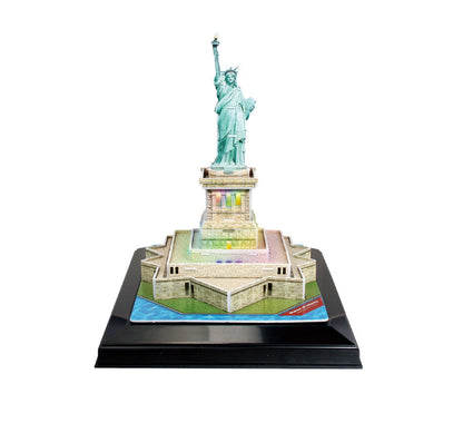 Cubicfun Statue Of Liberty With Leds