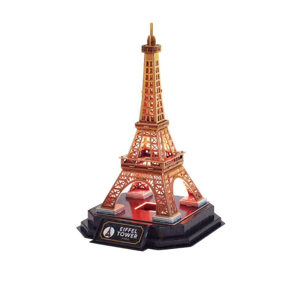 Cubicfun 3D Puzzle Led Eiffel Tower