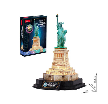 Cubicfun 3D Led Puzzle Statue of Liberty