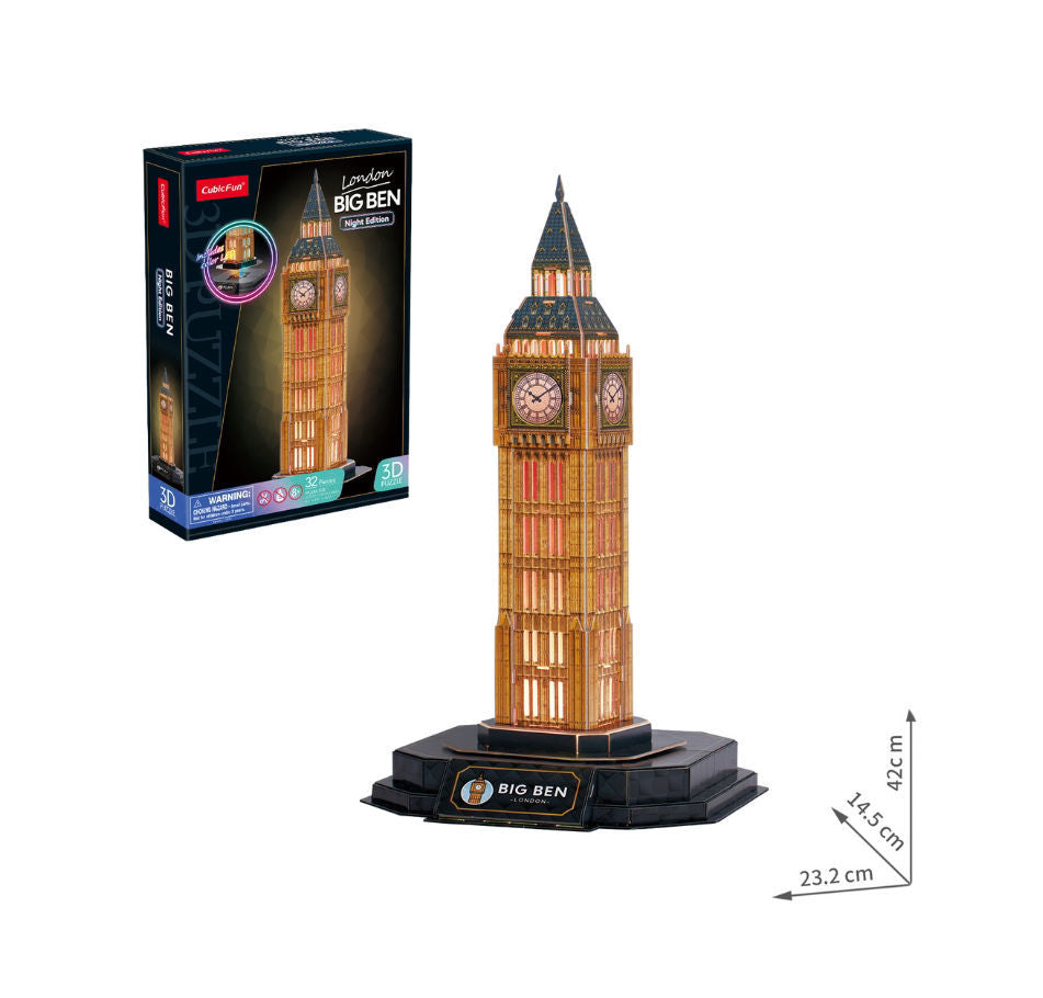 Cubicfun 3D Led Big Ben Puzzle