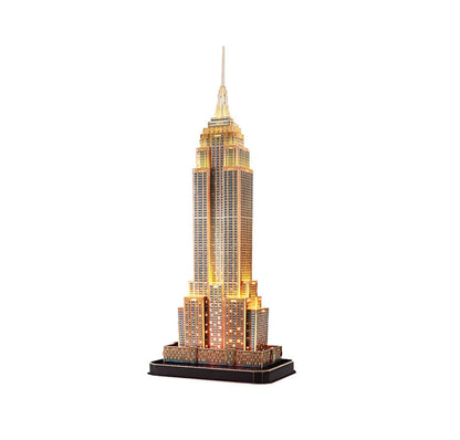 Cubicfun 3D puzzle with LED Empire State Building