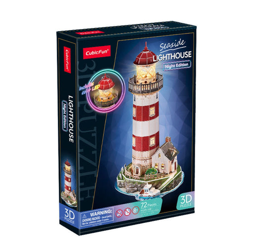 Cubicfun 3D Puzzle Lighthouse Night Edition