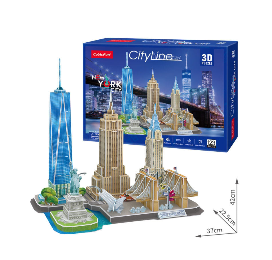 Cubicfun 3D Puzzle US New York City Skyline