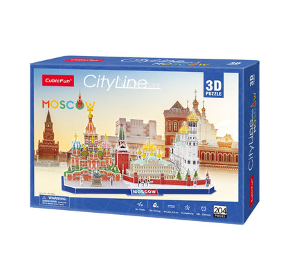 Cubic Fun Cityline Moscow Puzzle