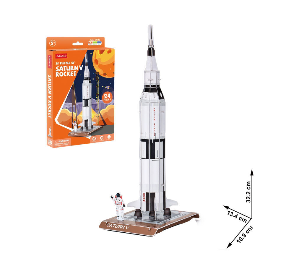 Cubicfun 3D Puzzle Saturn V Rocket