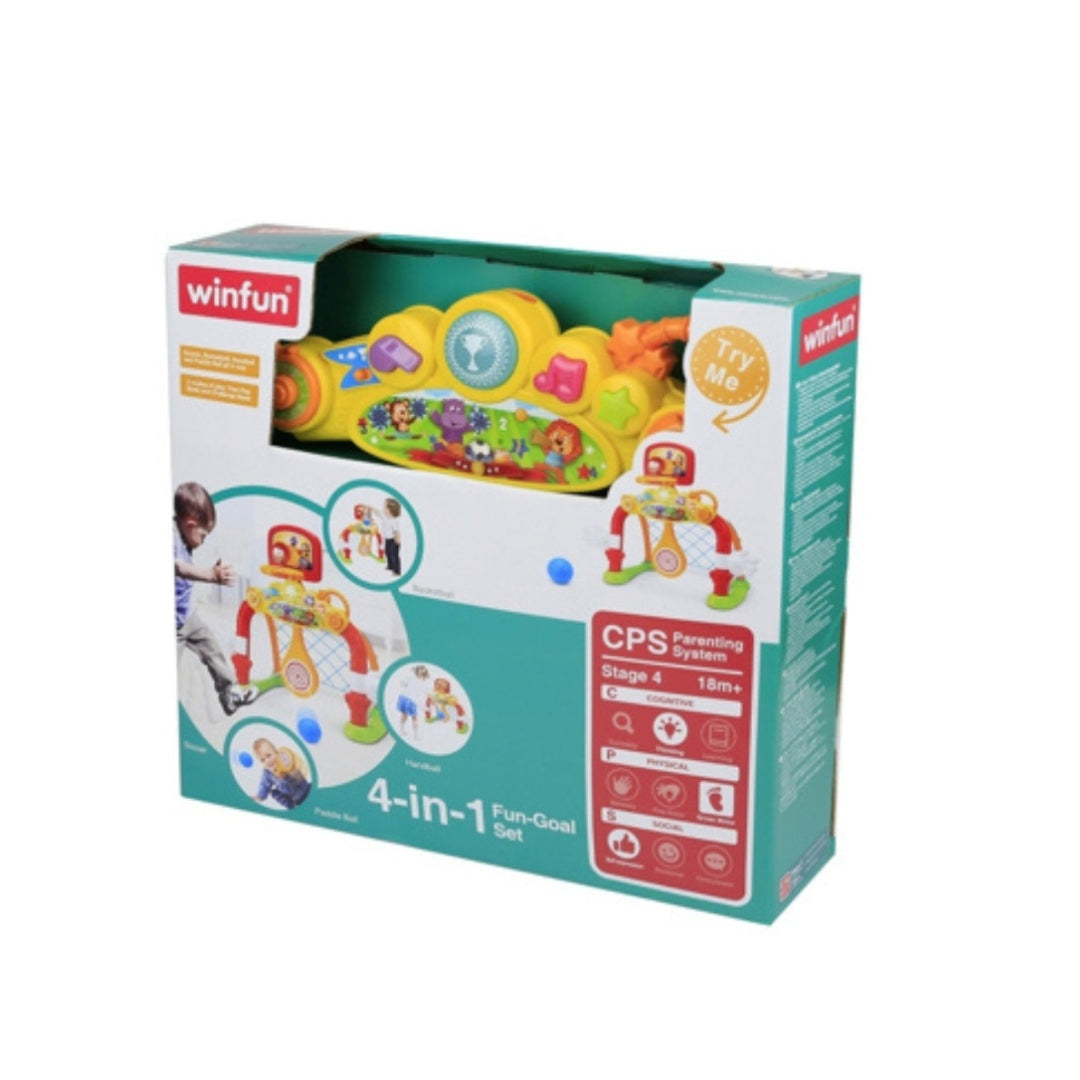 Winfun 4 In 1 Fun Goal Set