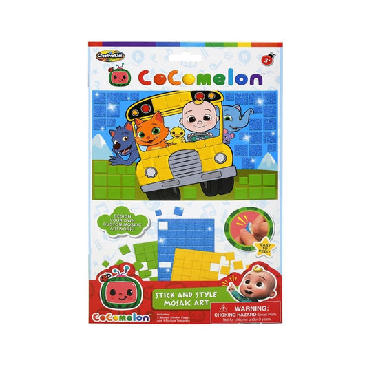 Cocomelon Stick And Style Mosaic Art