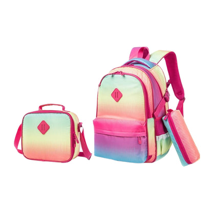 Rainbow Backpack Set Of 3