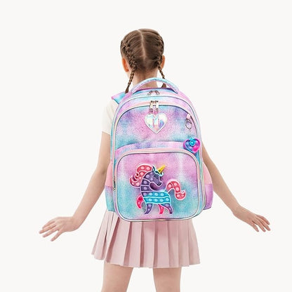 Unicorn Backpack Set Of 3