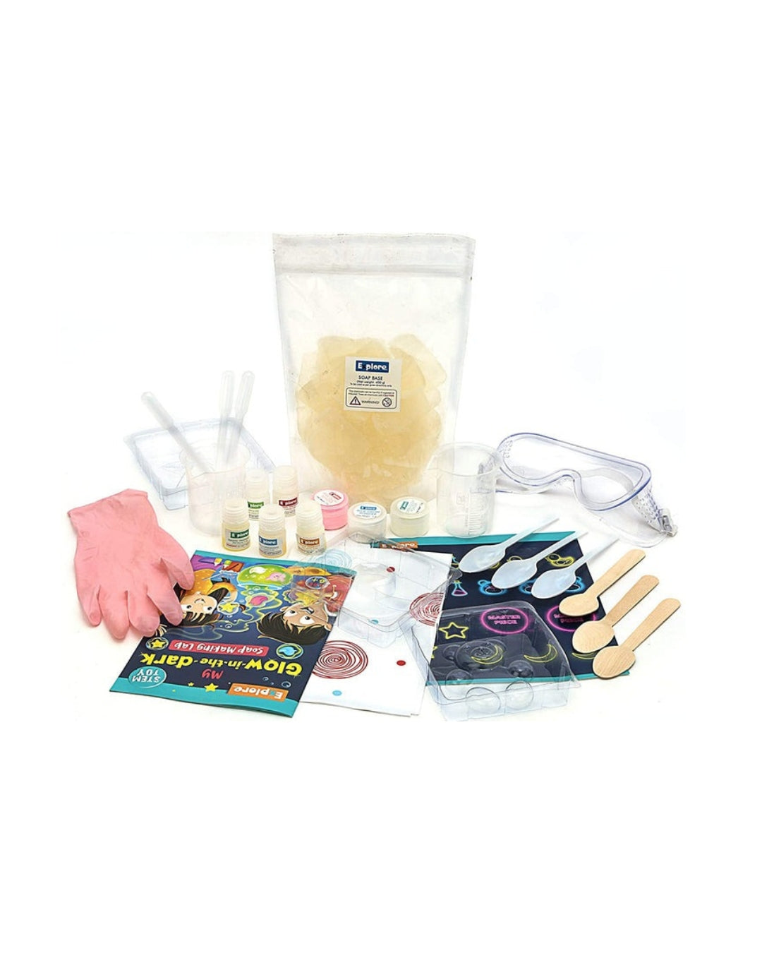 My Glow In The Dark Soap Making Lab