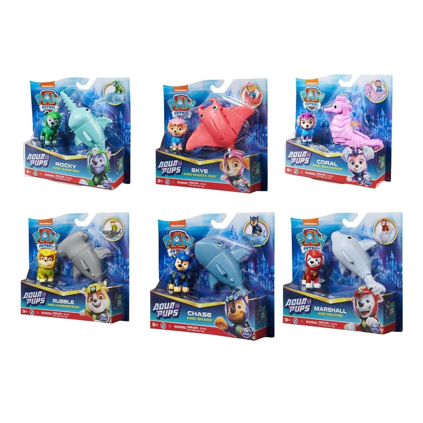 Paw Patrol Aqua Pups (Assorted)