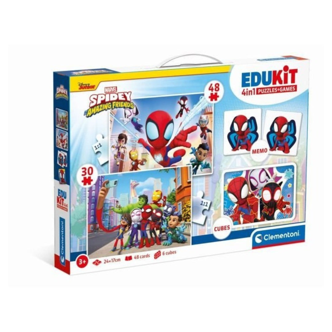 Clementoni Edukit Spidey 4 in 1 Box