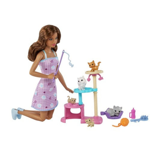 Barbie Kitty Condo Doll And Pets