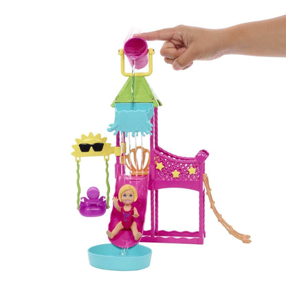 Barbie Skipper Doll And Waterpark Playset With Working Water Slide And Accessories First Jobs