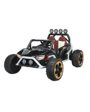 12V Rechargeable Buggy Car with RC (Black)