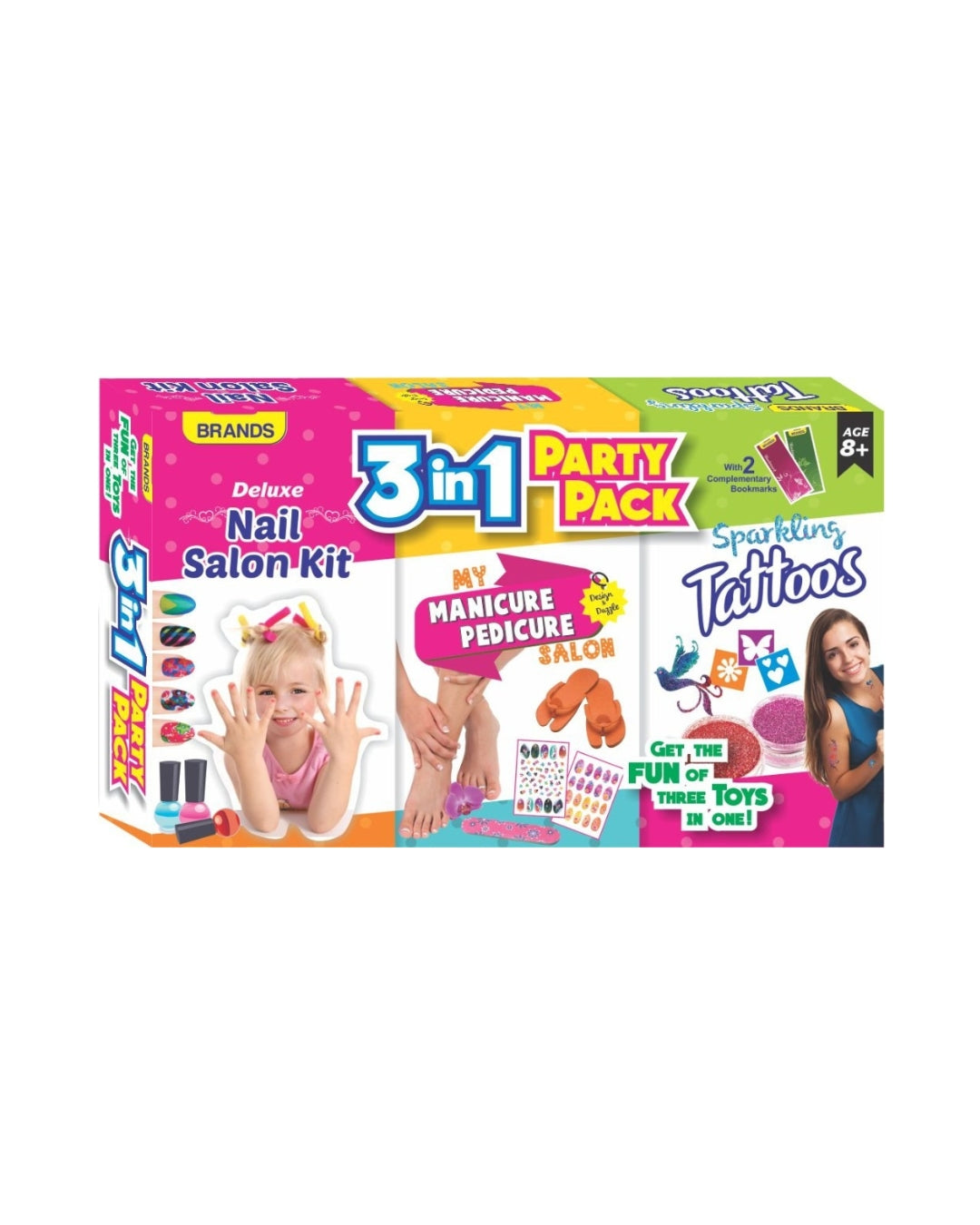 Delux Nail Salon Kit 3 In 1 Party Pacm