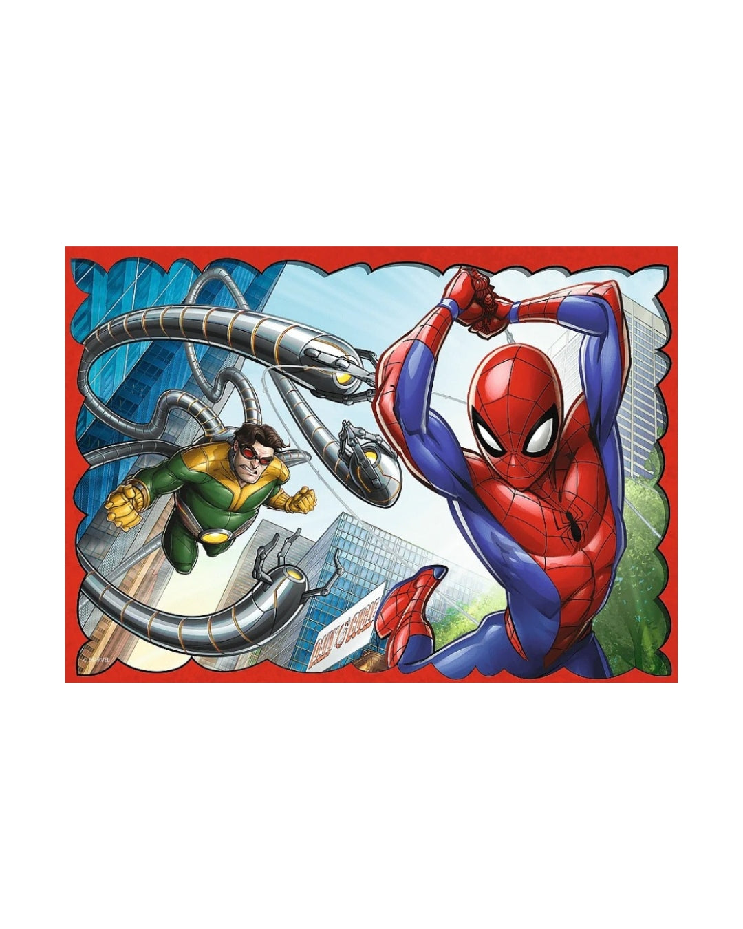 Marvel Spider-Man 4x1 Puzzle (207 Pieces)