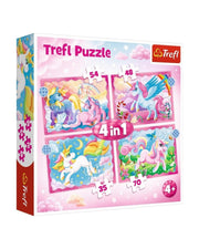 Unicorn 4 In 1 Puzzle