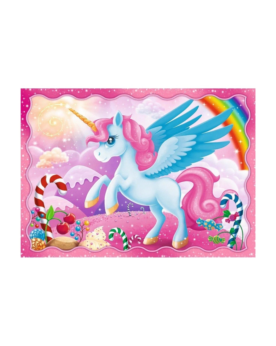 Unicorn 4 In 1 Puzzle