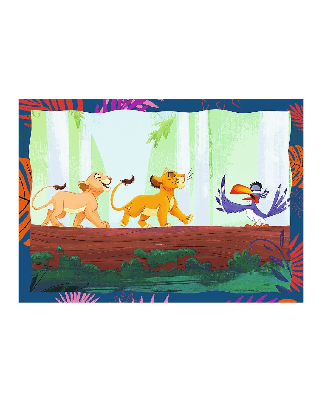 Brave Lion King 4 In 1 Puzzle