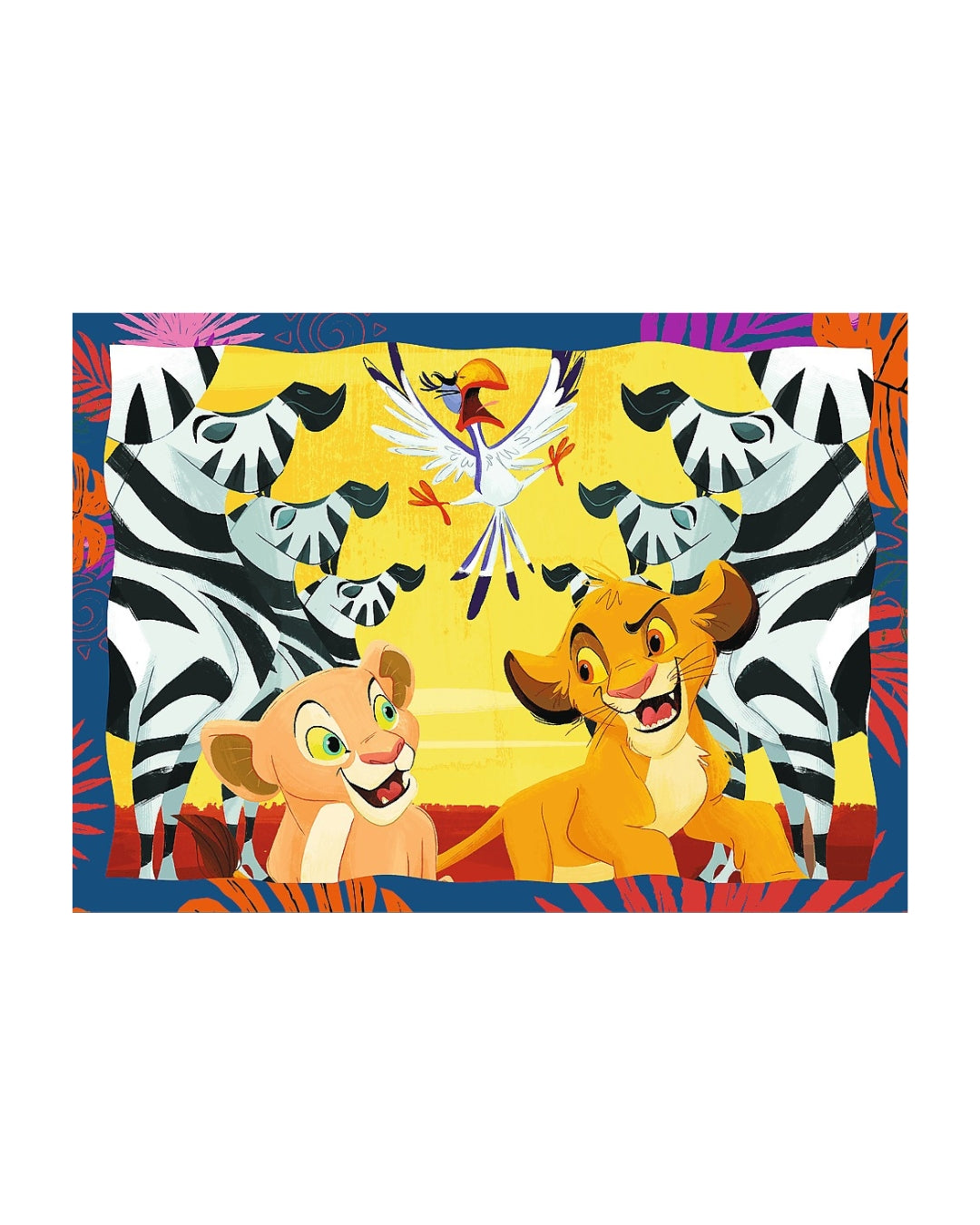 Brave Lion King 4 In 1 Puzzle