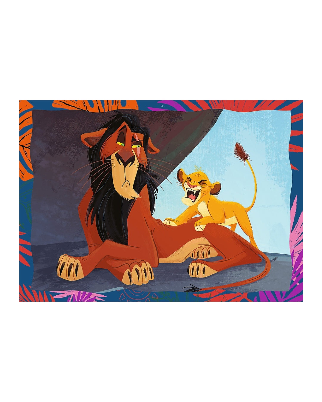 Brave Lion King 4 In 1 Puzzle