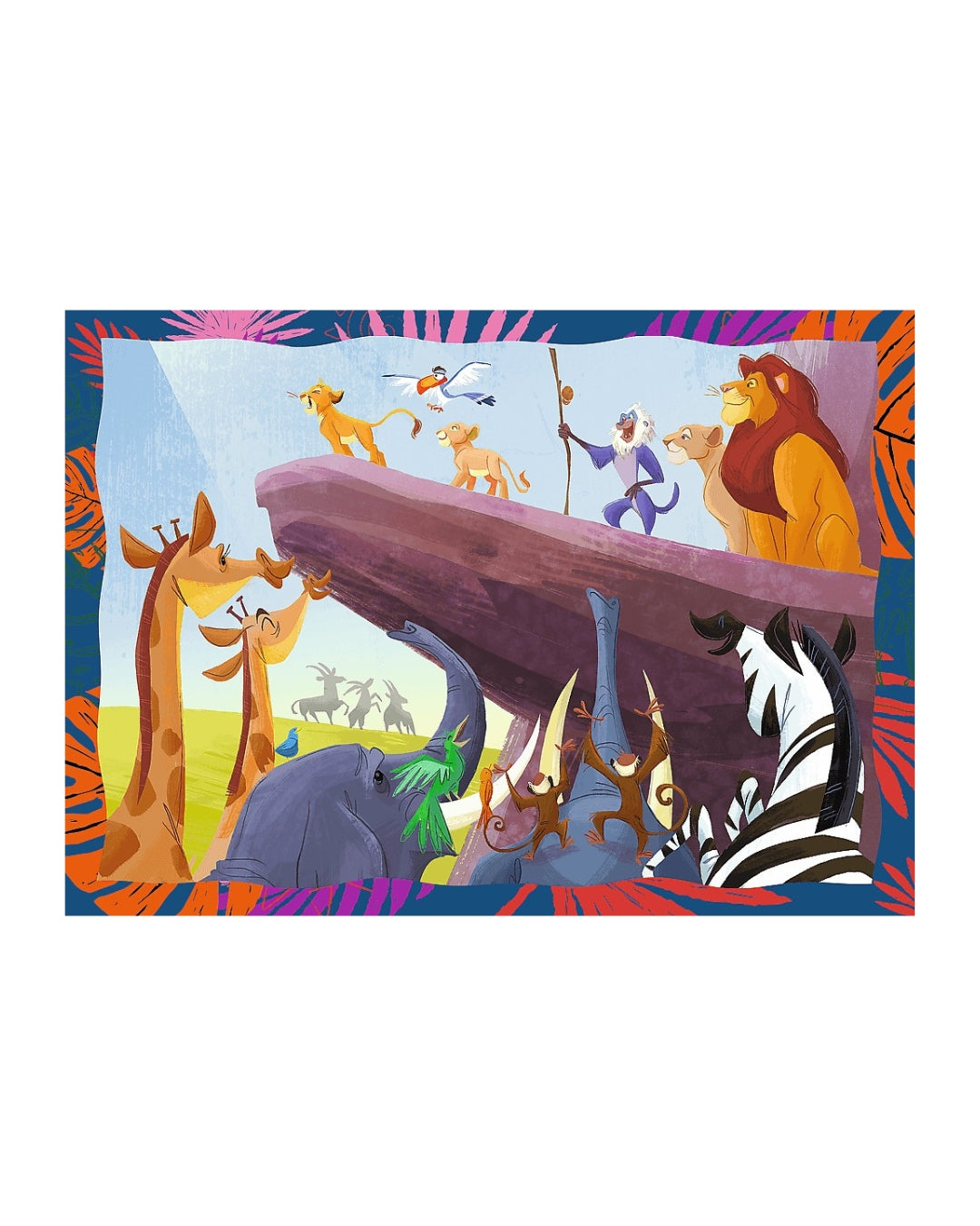 Brave Lion King 4 In 1 Puzzle