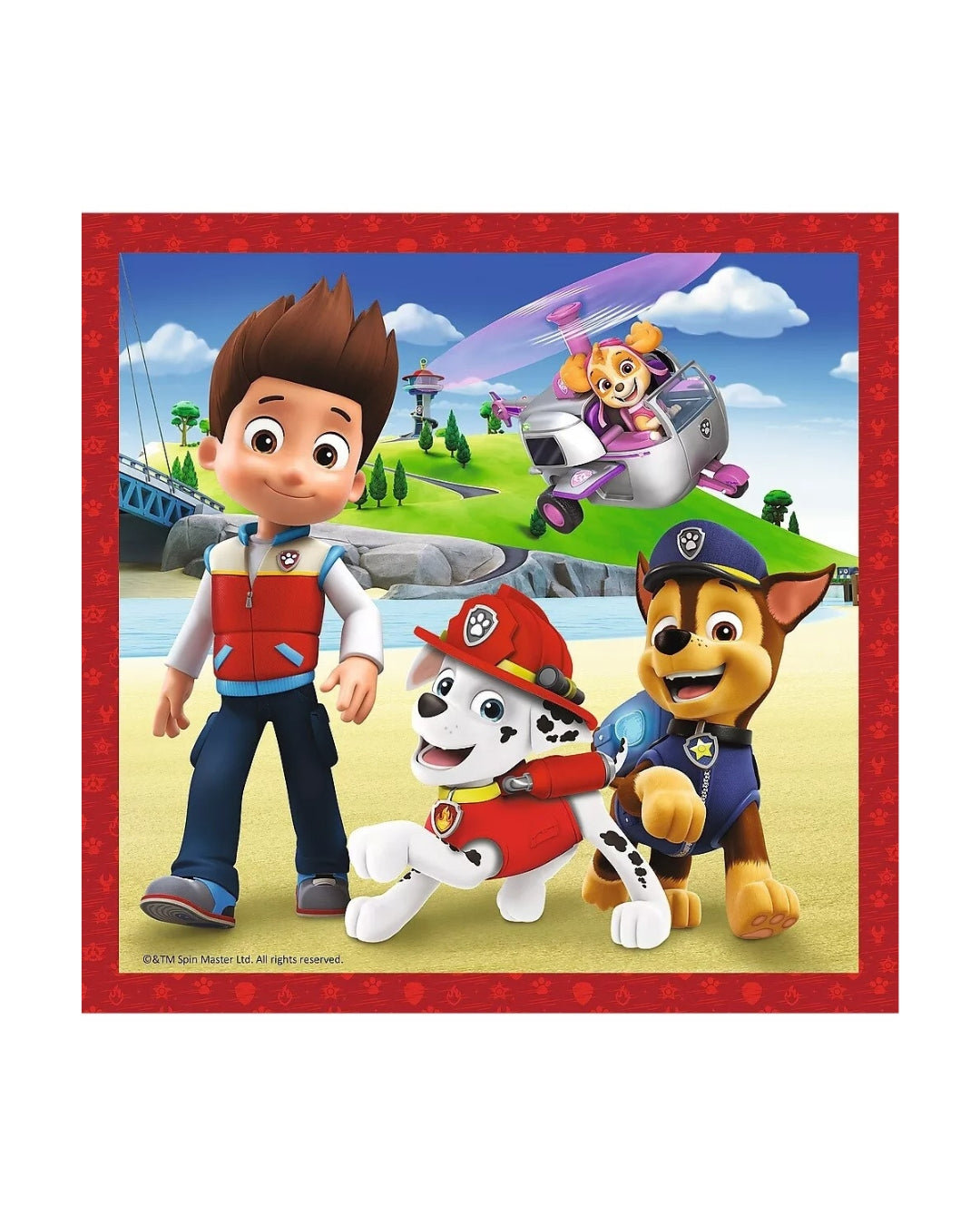 Paw Patrol Puzzle 3 In 1 Set