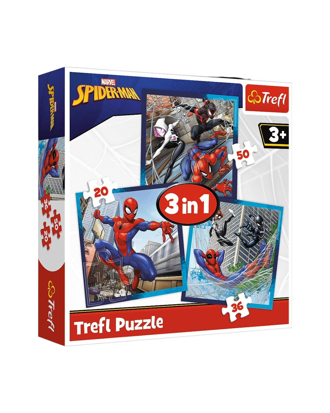 Spider Friends 3 In 1 Puzzle